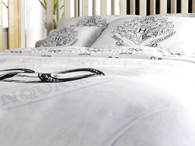 PrzytulneMieszkanie.pl PrzytulneMieszkanie.pl Pościel świecąca HARRY POTTER VISION biała Rozmiar pościeli: 70 x 90 cm | 140 x 200 cm