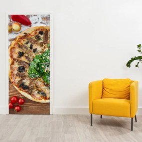 Fototapeta na drzwi - Pizza (95x205cm)