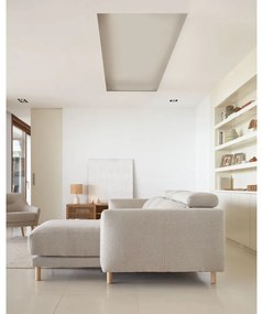 Beżowy narożnik (prawostronny) Singa − Kave Home