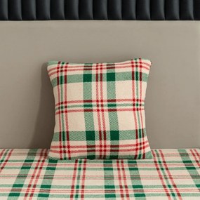 Mikropluszowa poszewka na poduszkę WINTER PLAID 45x45 cm, kolorowa