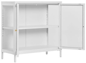 Biała metalowa witryna 80x80 cm Dalby – House Nordic
