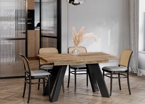 Stół w stylu industrialnym Como rozkładany od 130 do 210 cm