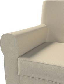Pokrowiec na fotel Ektorp Jennylund kolor beżowy tkanina strukturalna