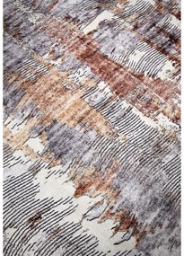 Szary dywan 80x150 cm Malard Copper Gold – Elle Decoration