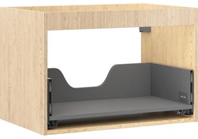 Mexen Box-A korpus szafki podumywalkowej 70 cm, 1 szuflada, dąb - 91AX0-0700-470-1-81