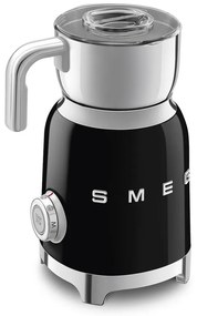 Czarny spieniacz do mleka Retro Style – SMEG