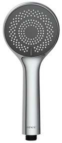 WENKO 23992100 - Głowica prysznicowa WATERSAVING SYSTEM 9,5x9,5 cm połysk chrom/szary