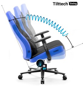 Fotel gamingowy Diablo X-Gamer 2.0 Normal Size, Cool Water