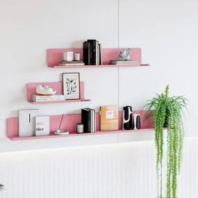 Półka wisząca JOANNE 700 mm, Fresh Style: pudrowy róż