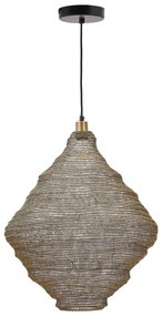 Lampa wisząca w kolorze złota z metalowym kloszem ø 48,5 cm Sarraco – Kave Home