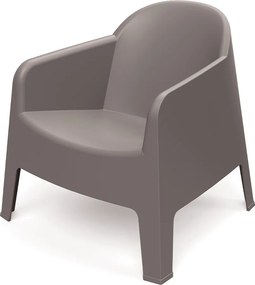 Plastikowy fotel do ogrodu Milane