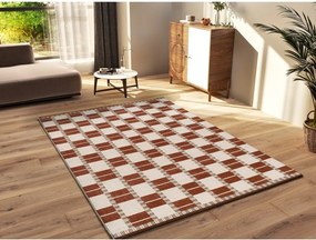 Beżowy/w kolorze terakoty dywan 80x150 cm Astra – Universal