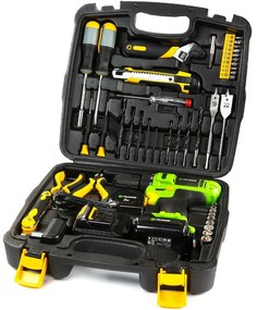 Fieldmann FDV 10205-51AR wiertarka akumulatorowa z narzędziami