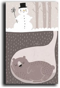Obrazek dziecięcy 45x70 cm Winter – Wallity