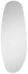 Lustro owalne z podświetleniem bezramowe 55 x 150 cm DELIS LED | Różne kolory szkła : Kolor - Srebro