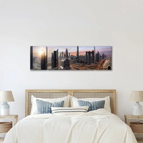 Obraz - Panorama Dubaju (170x50 cm)