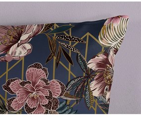 Ciemnoniebieska pościel dwuosobowa z mikrowłókna 200x220 cm Jos – Good Morning
