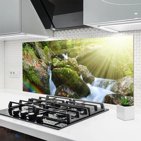 Panel nad blat kuchenny Tęczowa Kaskada Wodna