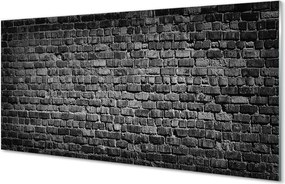 Szklany Panel Ceglany Mur w Stylu Retro