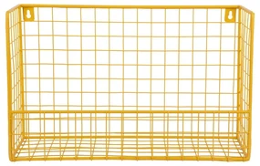 Żółta stalowa półka 40 cm Reja – PT LIVING