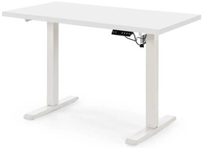 Biurko B54 120x60cm białe z regulacją wysokości HALMAR