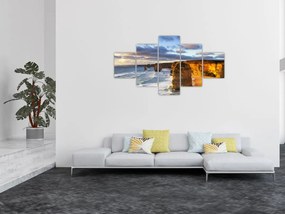 Obraz klifów morskich (125x70 cm)