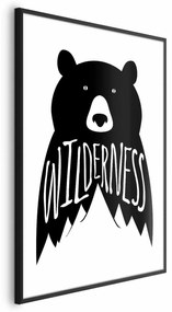 Plakat Wilderness 29,7x42 cm z ramą czarną bez marginesu ARTGEIST B