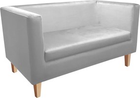 Sofa Monaco : Kolor nogi - Drewno, Kolor tkaniny - VELVET - MG39, Typ tkaniny - Velvet, Wysokość nogi - 20 cm