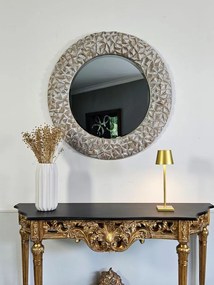 Lustro w okrągłej ramie , średnica 88cm