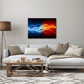 Obraz napięcia elektrycznego (70x50 cm)