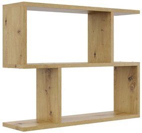 Skandynawska półka na ścianę w kolorze dąb artisan C9-C73