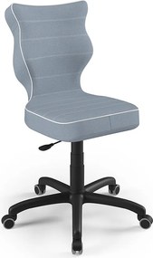 Młodzieżowe krzesło do biurka Petit Black rozmiar 6 (159-188 cm)