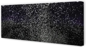 Obraz drukowany na płótnie Krystaliczne Bańki Wody