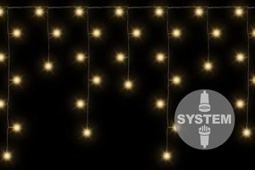 diLED świetlny deszcz - 180 LED, ciepły biały