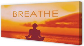 Obraz drukowany na płótnie Kobieta w Blasku Słońca