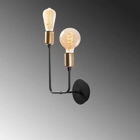 Czarny kinkiet Dolma – Opviq lights