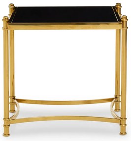 Stolik ze szklanym blatem 50x56 cm Ackley – Premier Housewares