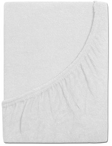4Home prześcieradło frotte Perfect biały, 90 x 200 cm