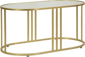 Stolik Kawowy VKH797, Złoto, 90x50x45 cm, Kendra Home