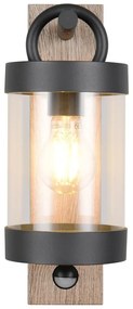 Zewnętrzna lampa ścienna (wysokość 33 cm) Sambesi – Trio