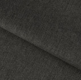 Rozkładana sofa narożna w kształcie U VALERIO 305x140 cm, ciemnoszara