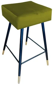 Hoker niski OLIMP BL VELVET GOLD oliwkowy ATOS