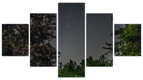 Obraz nocnego nieba (125x70 cm)