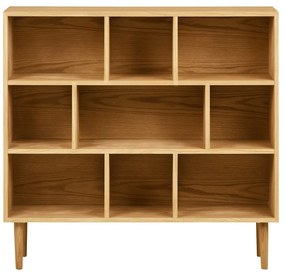 Regał w dekorze dębu w naturalnym kolorze 30x104,5x112 cm Oshawa – House Nordic