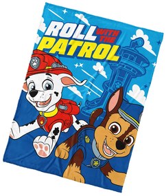 Carbotex Kocyk dziecięcy Paw Patrol Marshall iChase, 130 x 170 cm