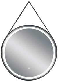 Lustro ścienne z oświetleniem ø 60 cm Fine – Mirrors and More