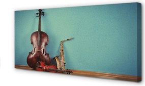 Obraz canvas na ścianę Klasyczny Duet Instrumentów