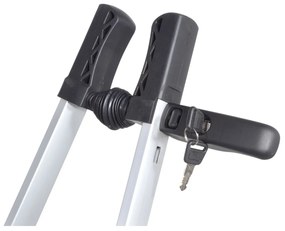 Compass Zamykane bagażniki dachowe do rowerów ALU- FIX TÜV, 132 cm