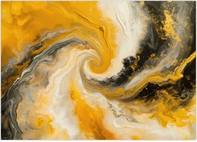 Obraz - Abstrakcja spiralna (70x50 cm)
