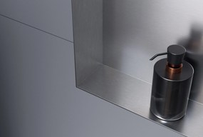 Półka wnękowa ścienna ze stali nierdzewnej NT303010X